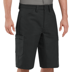 Red Kap Men's Performance Shop Shorts Black 30" Waist PT4ABK-30-13