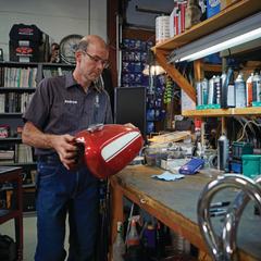 Red Kap Men's Short Sleeve Striped Work Shirt Charcoal w/ Blue / White Stripe Large SP20GI-SS-L