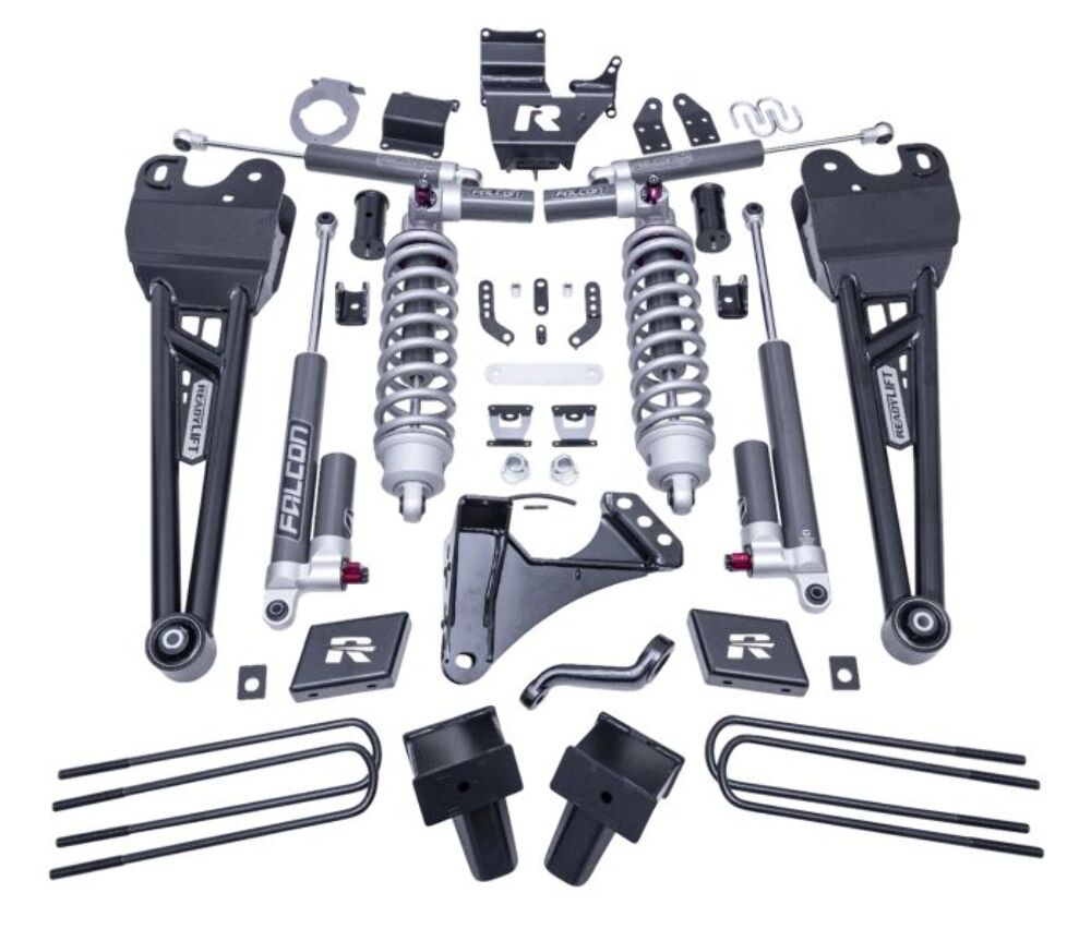 ReadyLIFT 6 in. Coilover Suspension System with Falcon MAX3.3 Shocks and Radius Arms for 2023-2026 Ford Super Duty F-250/F-350 4WD 43-23650