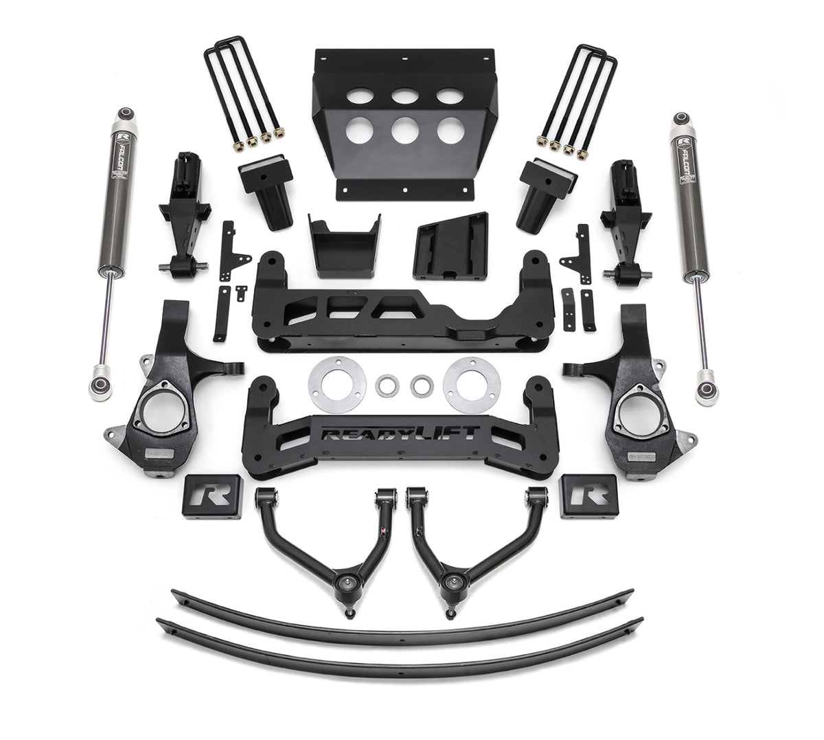 ReadyLIFT 9 in. Big Lift Kit with Falcon 1.1 Monotube Shocks for 2014-2018 Chevy Silverado/GMC Sierra 1500 44-34900