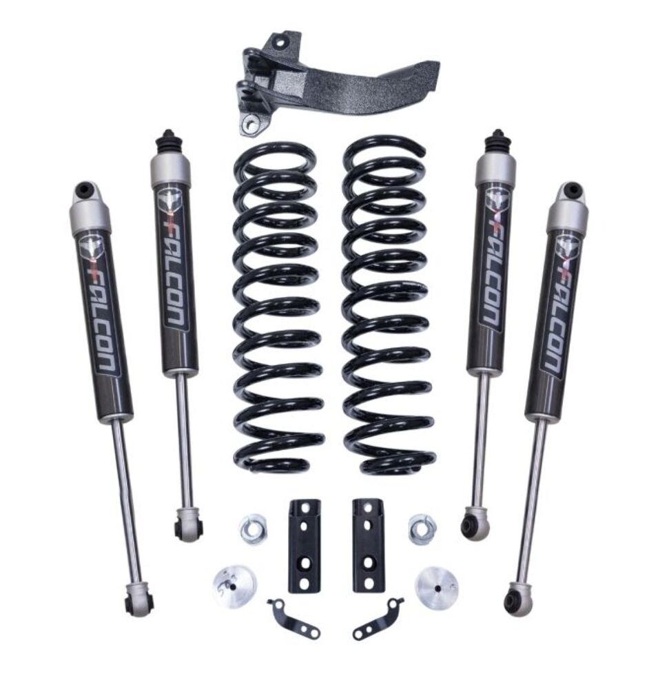 ReadyLIFT 2.5 in. Coil Spring Front Lift Kit with Falcon 2.1 Shocks for 2020-2026 Ford Super Duty Diesel 4WD 46-20256