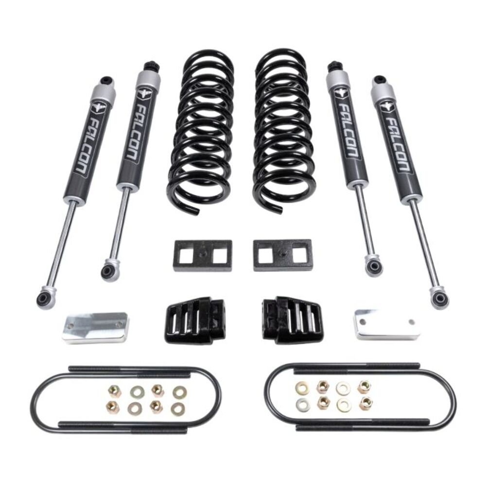 ReadyLIFT 3 in. Coil Spring Lift Kit with Falcon 2.1 Shocks for 2019-2026 Ram 3500 Diesel 4WD 49-19331