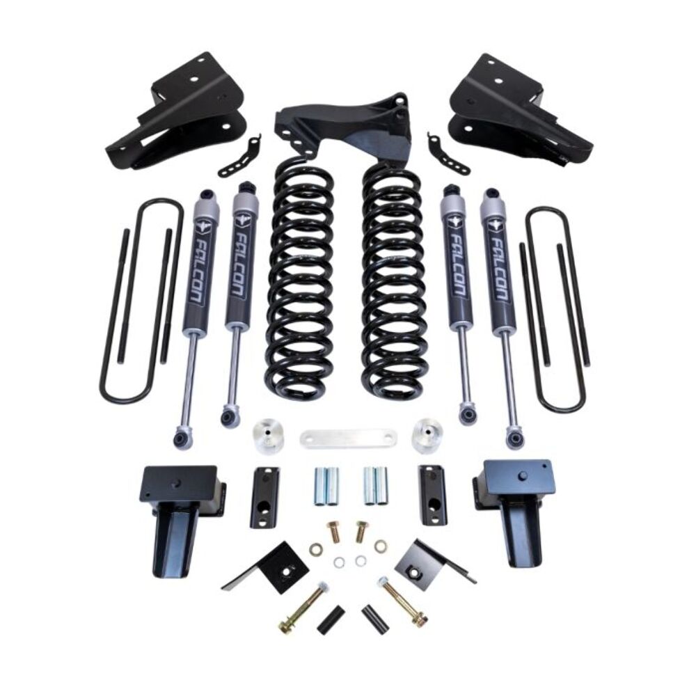 ReadyLIFT 4 in. Coil Spring Lift Kit with Falcon 2.1 Shocks for 2023-2026 Ford Super Duty F-250/F-350 4WD 49-23422