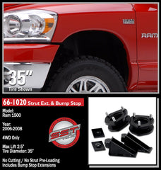 ReadyLIFT 66-1020 2.5" Suspension Leveling Kit