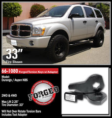 ReadyLIFT 66-1080 2.25" Leveling Kit (Forged Torsion Key)
