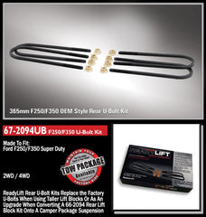 ReadyLIFT 67-2094UB U-Bolt Kit (365 Mm)