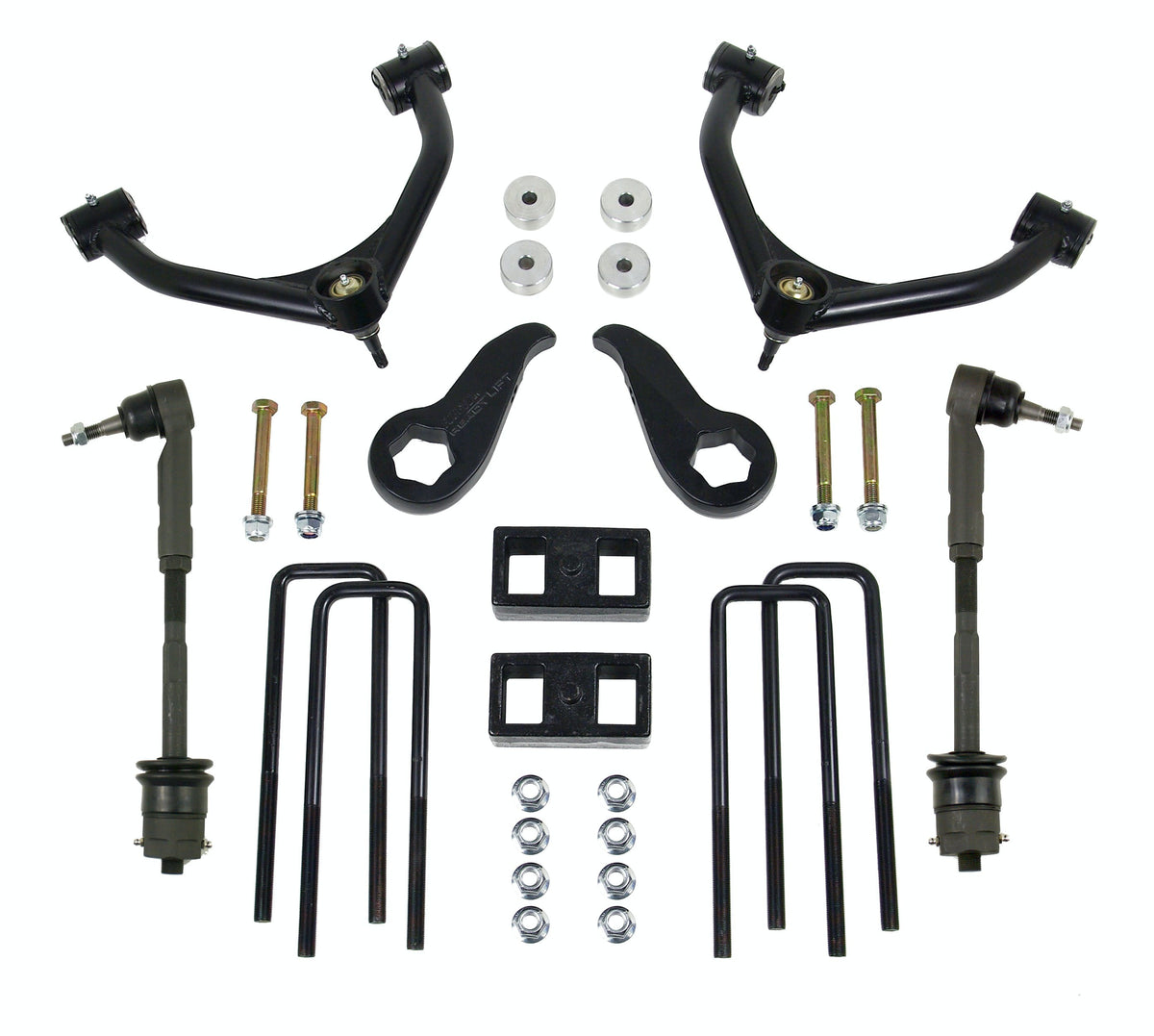 ReadyLIFT 69-3411 3.5" SST Lift Kit Front with 1.0" Rear  with Upper Control Arms without Shocks