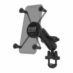 RAM Rail U-Bolt Mnt RAM X-Grip 5" Phablets - Medium Arm - Bilingual Pkg