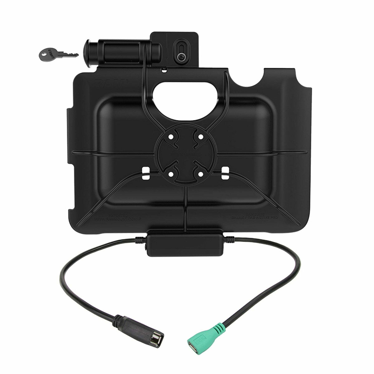 RAM Skin Key-Locking Power + Data Dock for Tab Active Pro