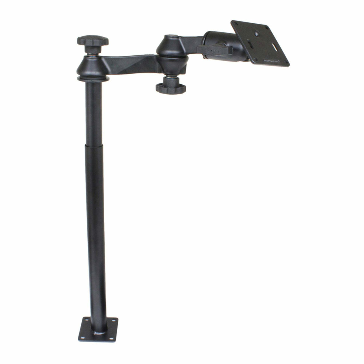 RAM Tele-Pole with 12" & 18" Poles, Swing Arms & 75x75mm VESA Plate