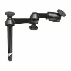 RAM 8" Upper Pole with Double Swing Arms & Round Plate - C Size