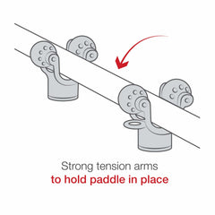 RAM Roller-Ball 2-Pack Paddle & Accessory Holder