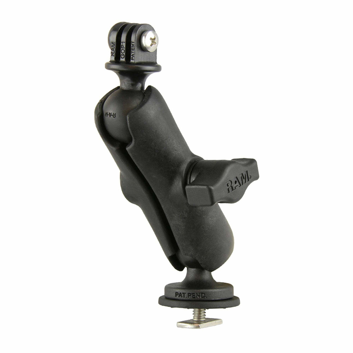 RAM Track Ball Universal Action Camera Mount - Medium Arm - B Size