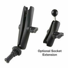 RAM Quick Release Socket Arm Extension for Wheelchair Armrests - B-Size