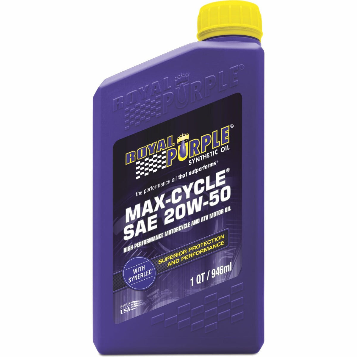 Royal Purple 01316 20W-50 Max Cycle Engine Oil Qt. Bottle