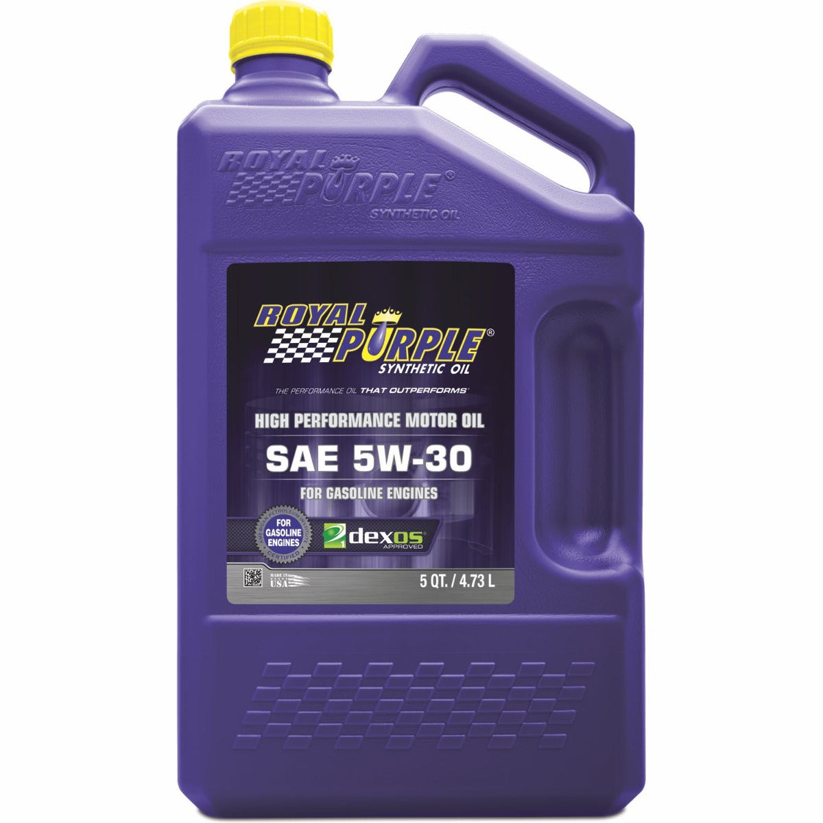 Royal Purple 51530 5W-30 Passenger Car Engine Oil 5 Qt. Bottle