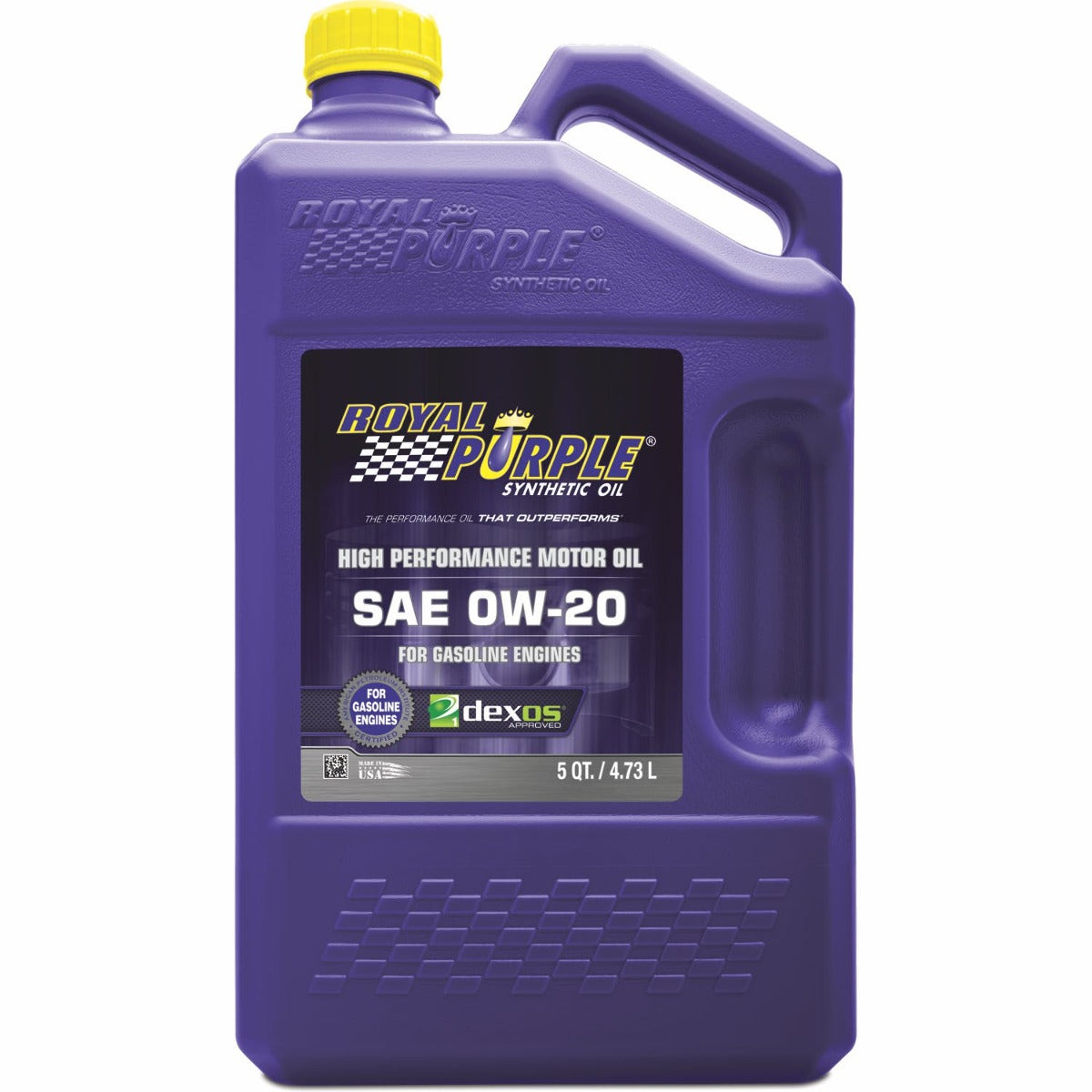 Royal Purple 53020 0W-20 Passenger Car Engine Oil 5 Qt. Bottle