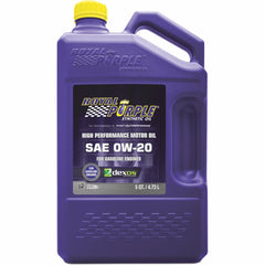 Royal Purple 53020 0W-20 Passenger Car Engine Oil 5 Qt. Bottle