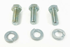 Racing Power Company R0040 Crank pulley bolt kit - zinc (3) pc set