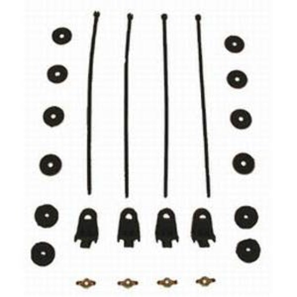 Racing Power Company R1019 COOLING FAN PLASTIC TIE MOUNTING KIT