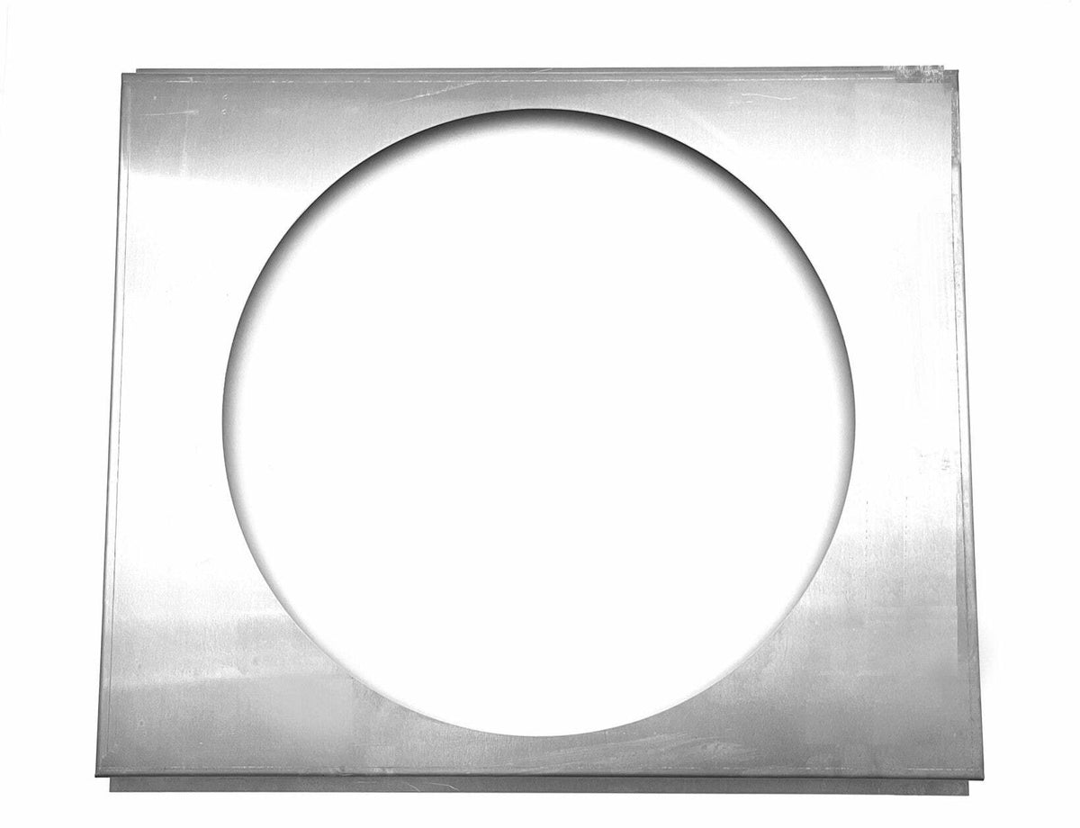 Racing Power Company R1051-23 Aluminum radiator fan shroud fits (16 inch) fans