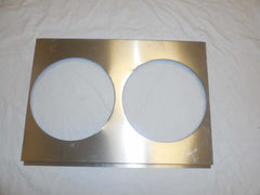 Racing Power Company R1053-24 Aluminum radiator fan shroud fit two 12 inch fans