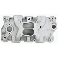 Racing Power Company R1101 Aluminum dual plane intake manifold (satin)