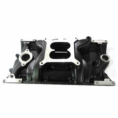 Racing Power Company R1107BK P/black alum sbc dual plane (gen) and vortec intake