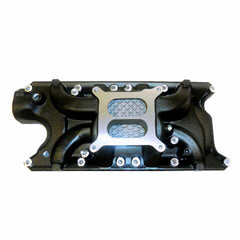 Racing Power Company R1109BK P/black alum sb ford intake manifold