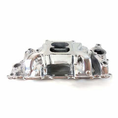 Racing Power Company R1110POL Sb chevy v8 aluminum manifold -polished