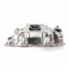 Racing Power Company R1110POL Sb chevy v8 aluminum manifold -polished