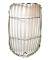 Racing Power Company R1133 Stainless Grille Insert With Crank Hol