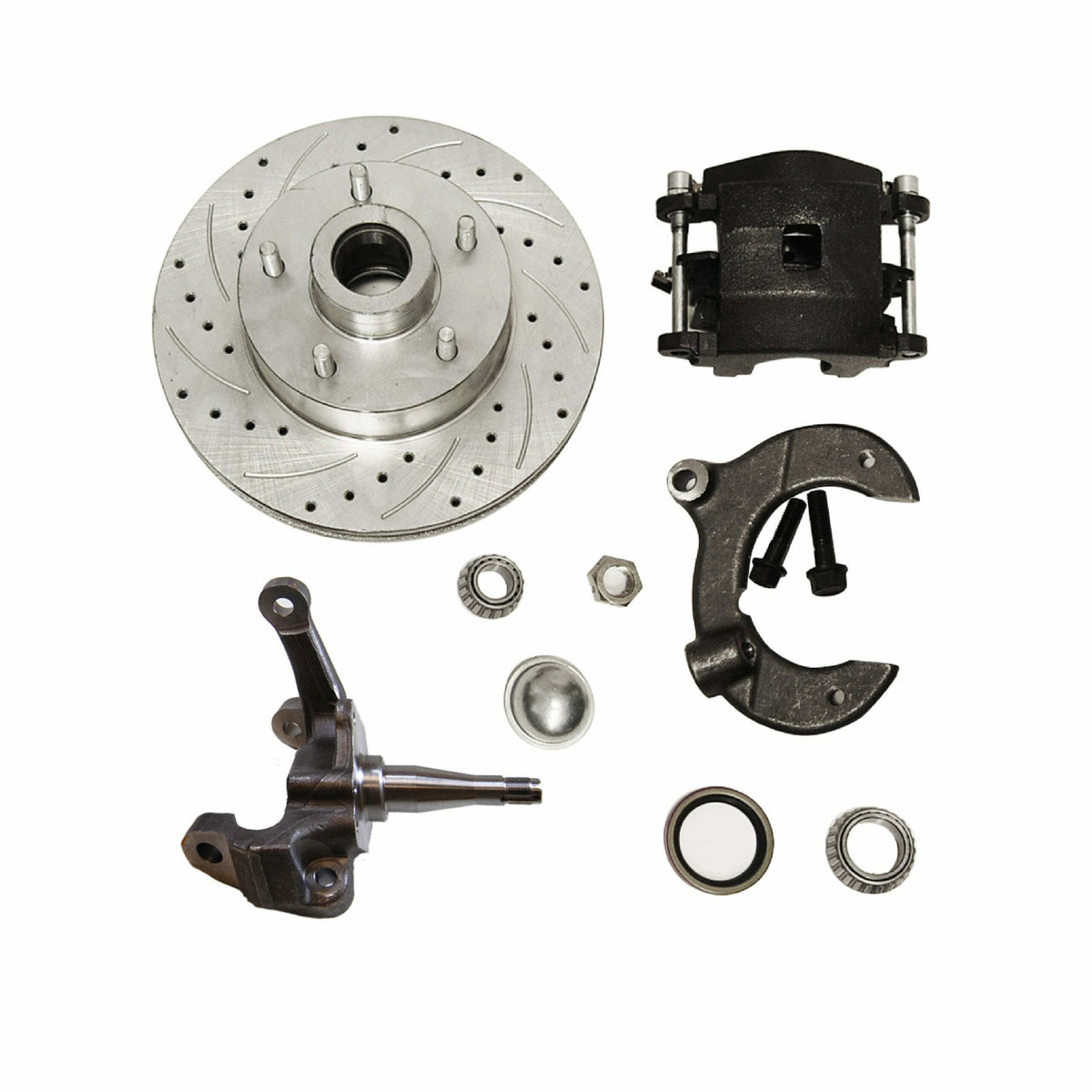 Racing Power Company R1707-2 Mustang ii brake kit 2 inch drop style
