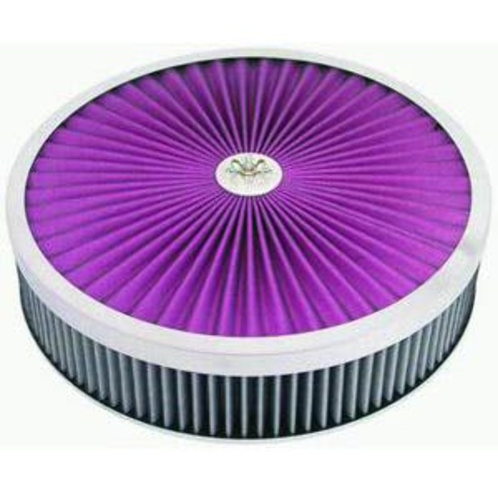 Racing Power Company R2026X 14 inch x 3 inch super flow filter top air cleaner set
