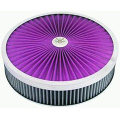 Racing Power Company R2026X 14 inch x 3 inch super flow filter top air cleaner set
