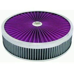 Racing Power Company R2029X 14 inch x 3 inch super flow filter top air cleaner set