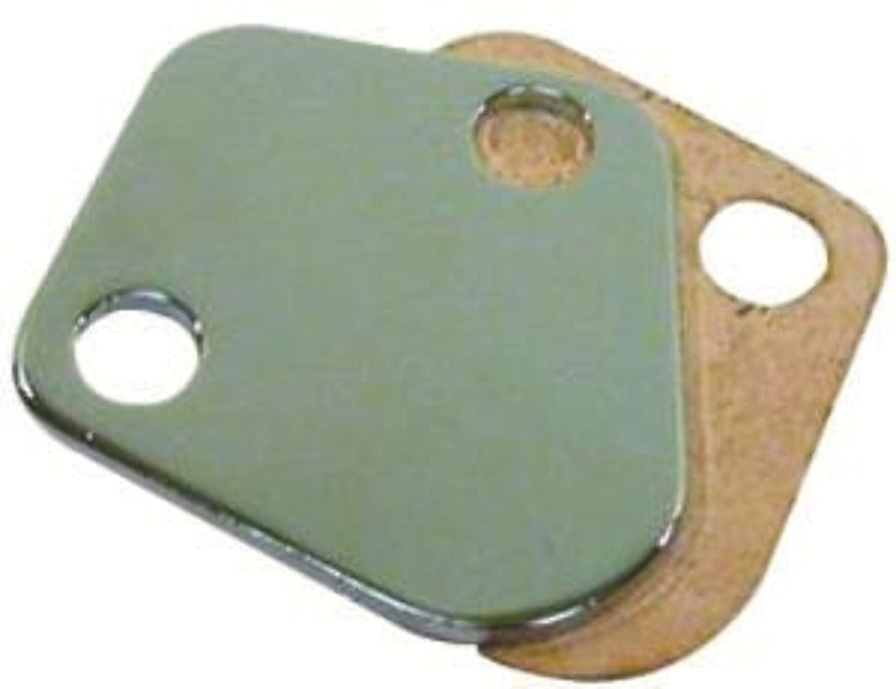 Racing Power Company R2058 Bbc fuel pump block-off plate ea