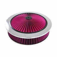 Racing Power Company R2138 14 inch TOP FLOW AIR CLEANER KIT - WASHABLE ELEMENT