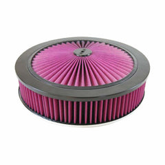 Racing Power Company R2140 14X3 inch FLOW AIR CLEANER KIT - WASHABLE ELEMENT