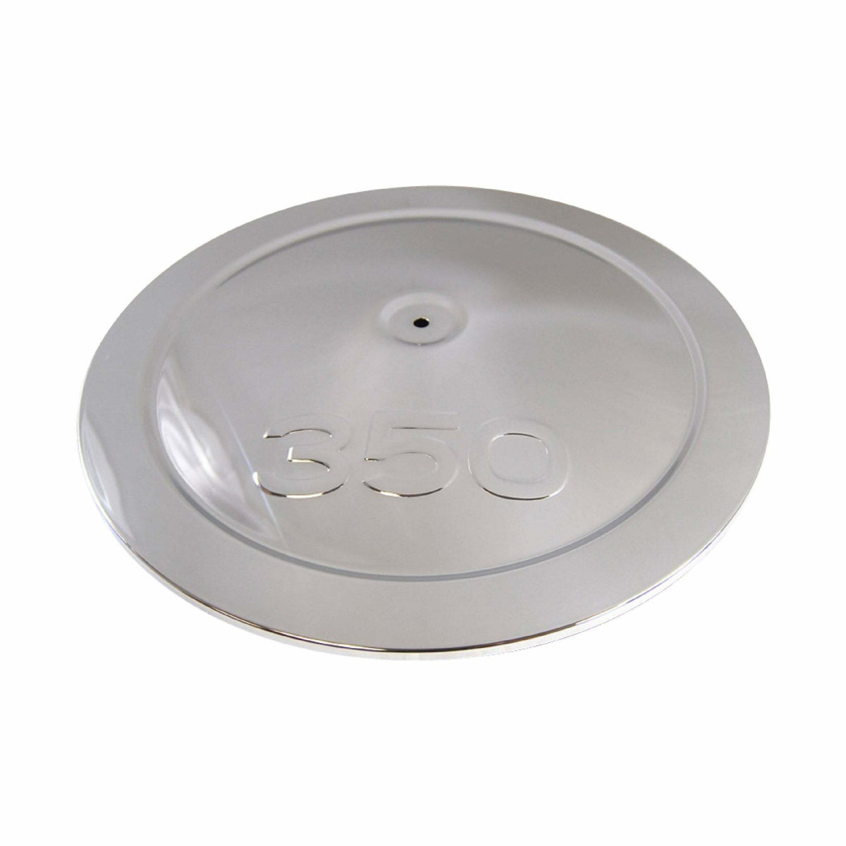 Racing Power Company R2165T 14 inch muscle car style a/c top w/350 logo-chr