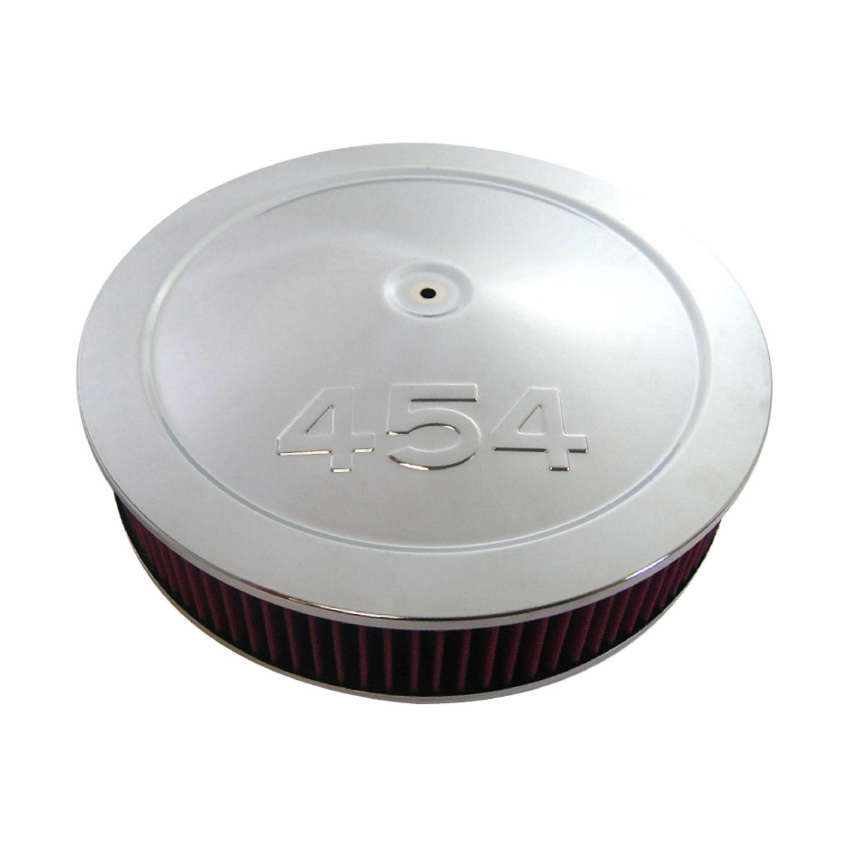 Racing Power Company R2167W 14 inch muscle car style a/c set w/ 454 logo-chr