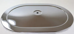 Racing Power Company R2220T 12 inch oval air cleaner top - chrome