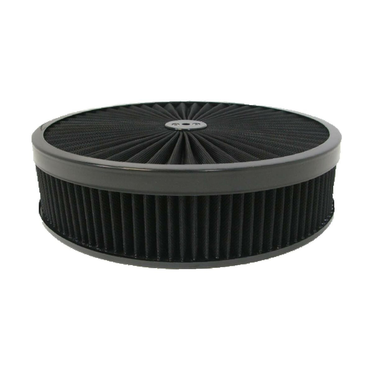 Racing Power Company R2233 14 inch x  3 inch inchsuper flow inch air cleaner kit-(black) (a)