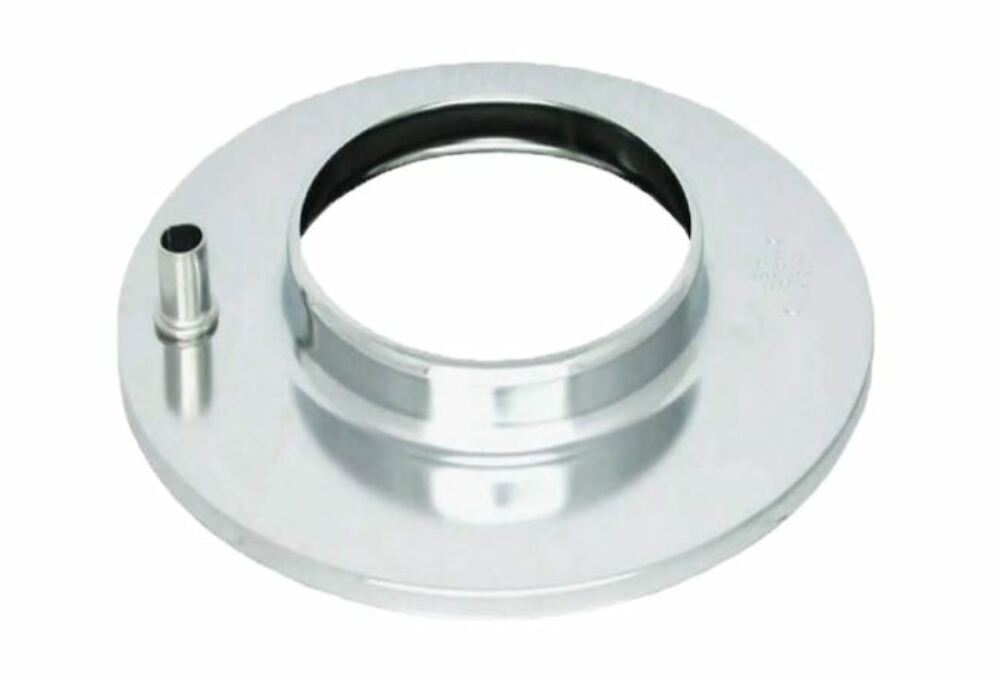 Racing Power Company R2282B 10 inch flat air cleaner base - chrome