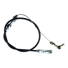 Racing Power Company R2334 24 inch black throttle cable - braided stainless