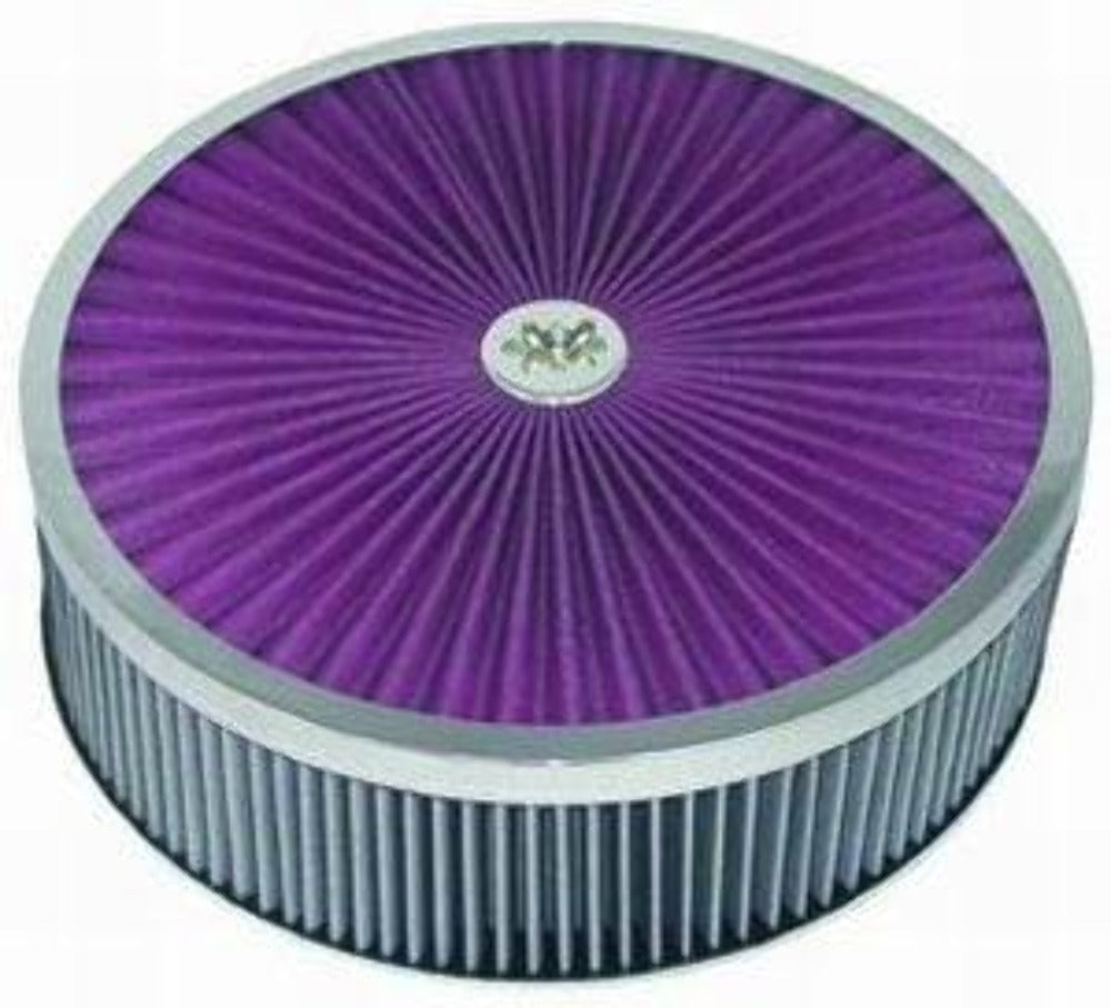 Racing Power Company R2429X Chrome 14x4 super flow a/c set st