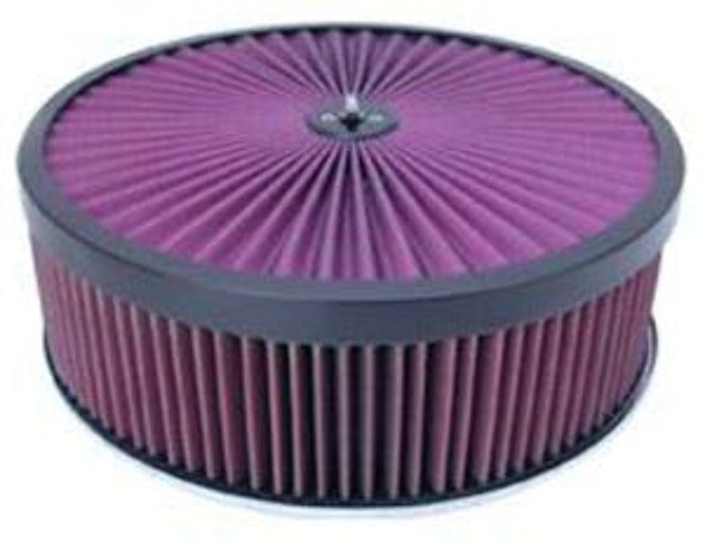 Racing Power Company R2447X Black 14x4 super flow air cleaner