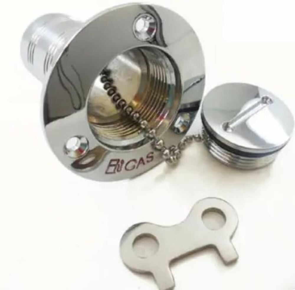 Racing Power Company R2566 Alum round fuel fill door