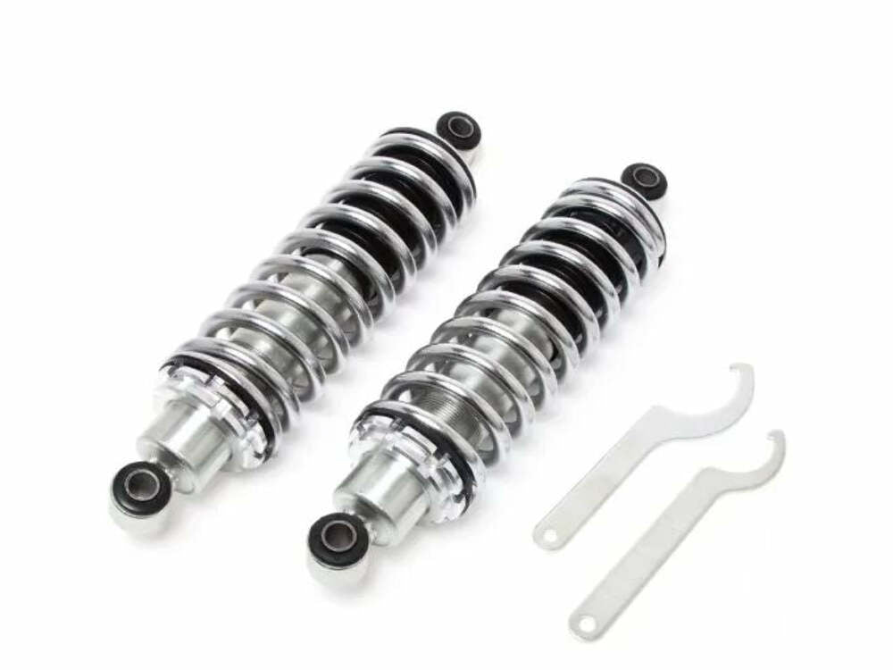 Racing Power Company R2915C Coilover Shock Absorbers 120# Silver Spring -Pr