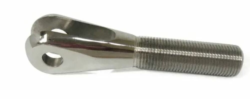 Racing Power Company R3138 Stainless steel smoothie clevis 5/8 rh nf thread